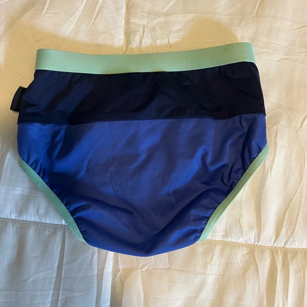 Kids Swim Diaper - Blue and Green